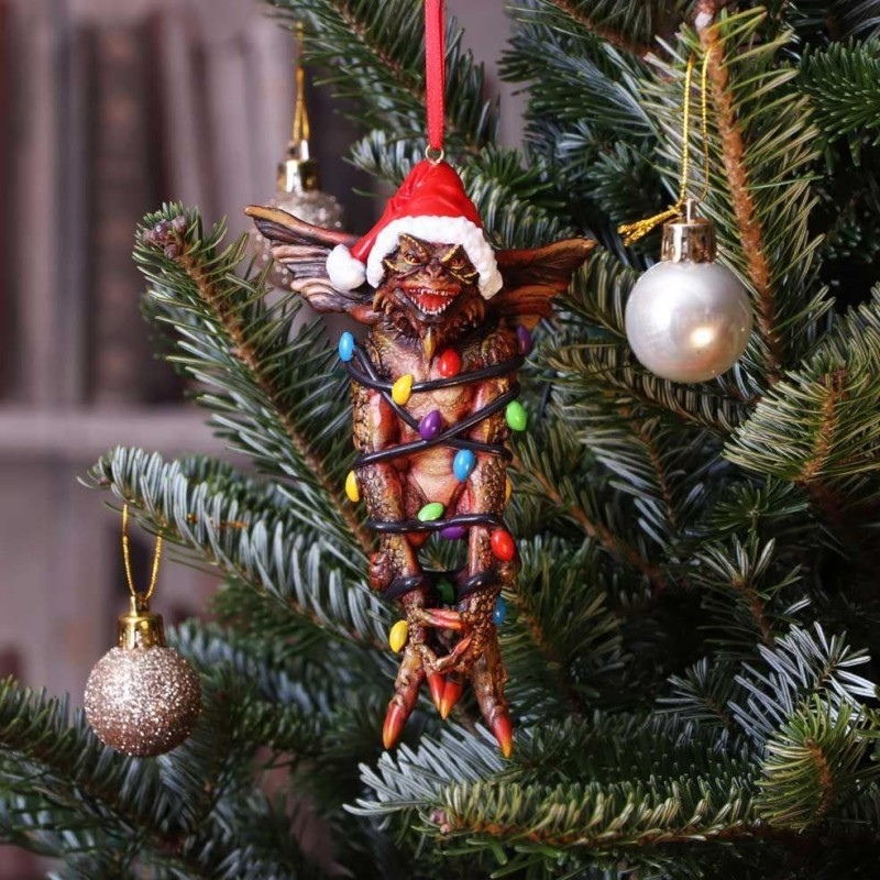 GREMLINS - Santa Mohawk guirlande - DÃ©coration de NoÃ«l 12cm