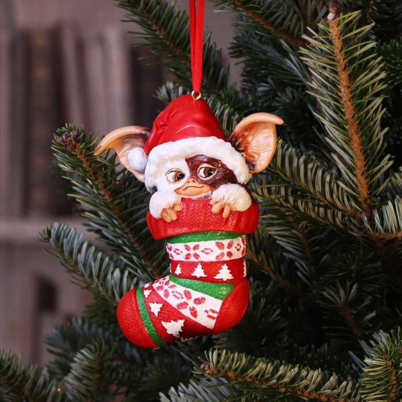GREMLINS - Santa Gizmo chaussette - DÃ©coration de NoÃ«l 12cm