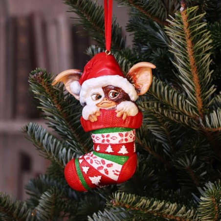 GREMLINS - Santa Gizmo chaussette - DÃ©coration de NoÃ«l 12cm