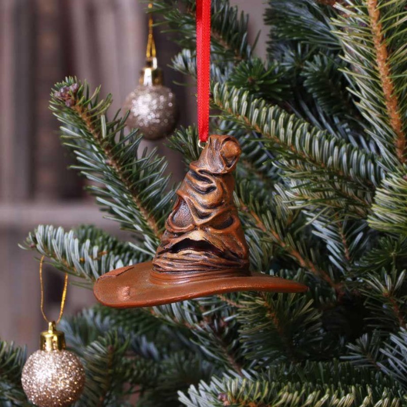 HARRY POTTER - Choixpeau - DÃ©coration de NoÃ«l 9cm