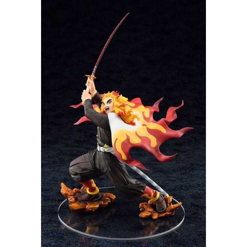 DEMON SLAYER - Kyojuro Rengoku - Statuette Bellfine 33cm