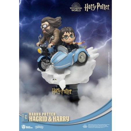 HARRY POTTER - Hagrid & Harry - Statuette D-Stage New Ver. 15cm