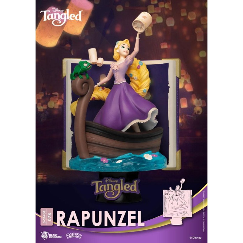DISNEY - Rapunzel - Diorama D-Stage Story Book Series 15cm