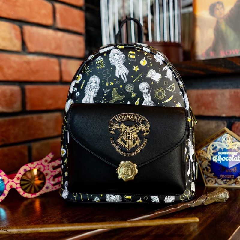 HARRY POTTER - Magical Elements - Backpack LoungeFly '23x26.5x11.5'