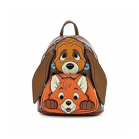 DISNEY - Todd & Cooper - Backpack LoungeFly '23x26.5x11.5'