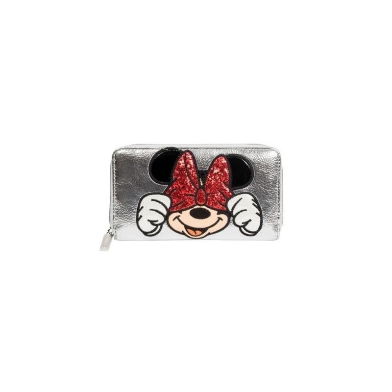 DISNEY - Portefeuille ArgentÃ© - Minnie 'Danielle Nicole'