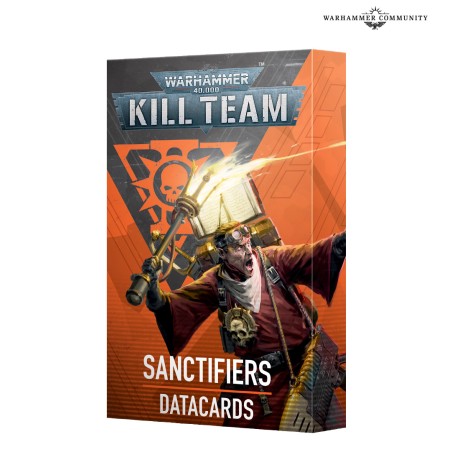 KILL TEAM: SANCTIFIERS DATACARDS (ENG)