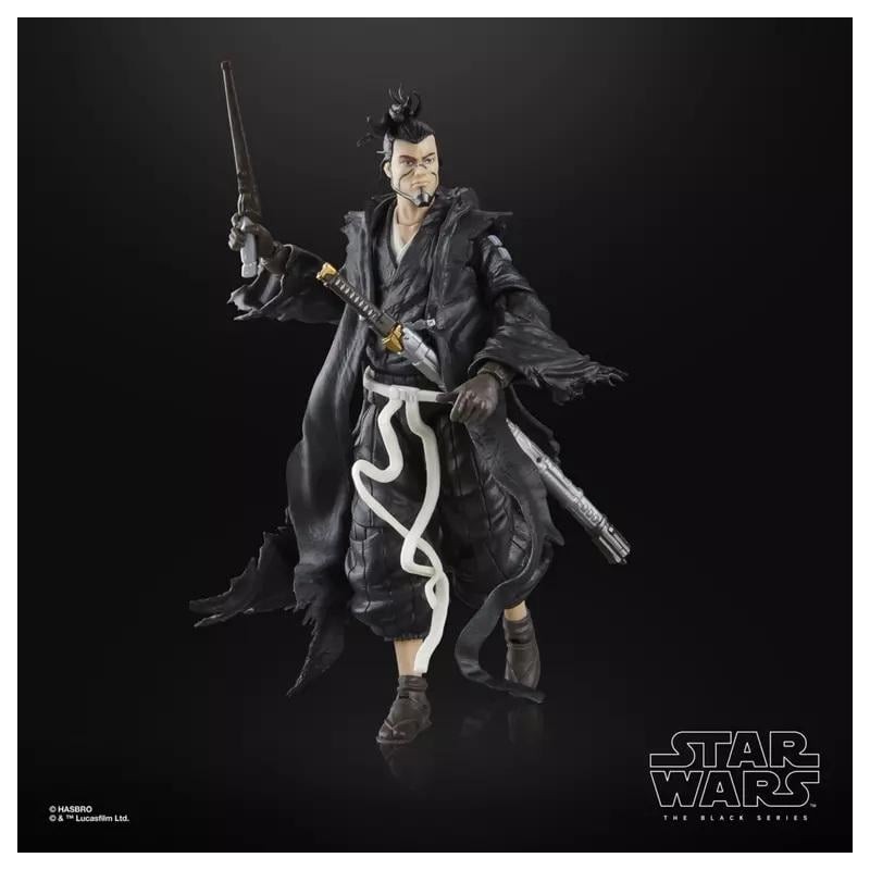 STAR WARS VISIONS - Le Ronin - Figurine Black Series 15cm