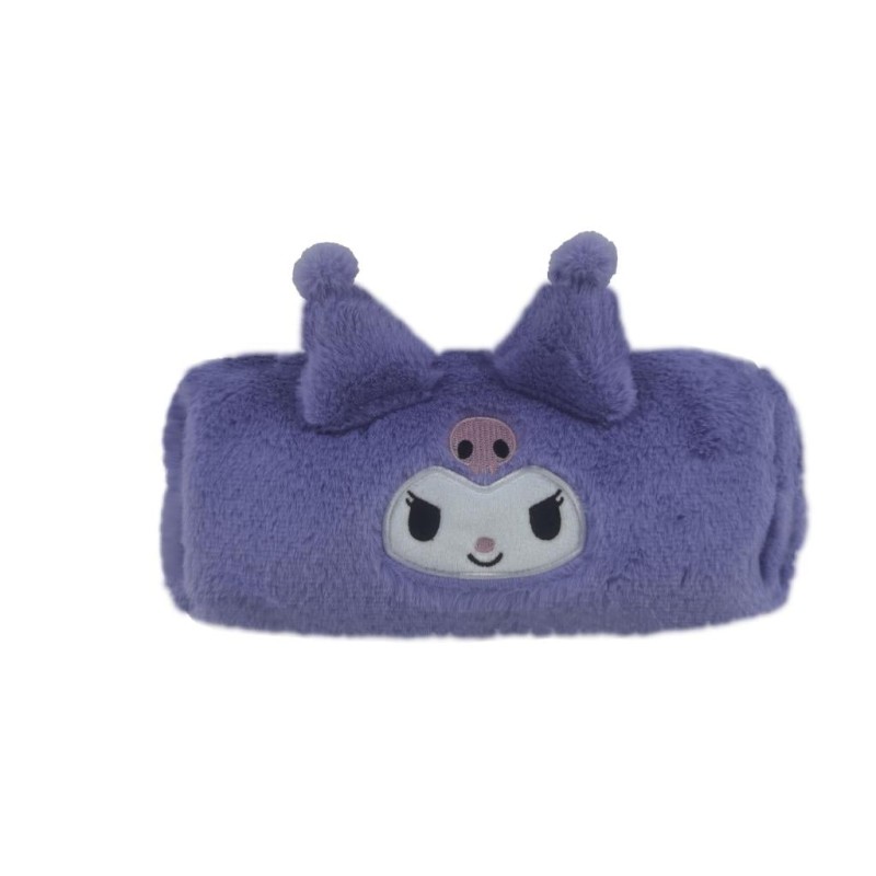 KUROMI - Purple - Trousse Rectangulaire Fourrure