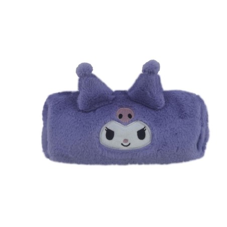 KUROMI - Purple - Trousse Rectangulaire Fourrure