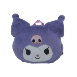 KUROMI - Purple - Sac Ã  Dos Fourrure - 28x24x7cm