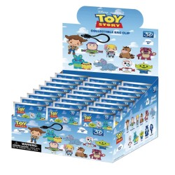 TOY STORY - Series 67 - 3D Foam Bag Clip (Display 24 Pcs)
