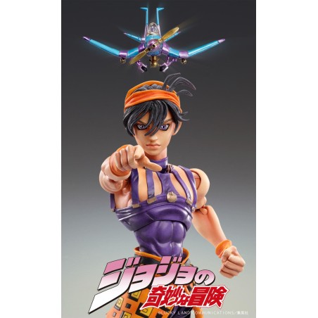 JOJO PART 5 - Narancia Ghirgaa & Aerosmith - Figurine Chozokado 14.5cm