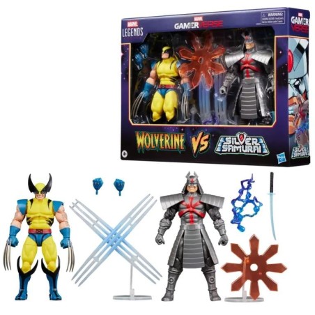 MARVEL - Wolverine vs Silver Samurai - Figure Legend Series 15cm