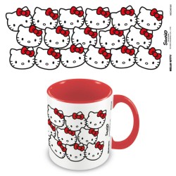 HELLO KITTY - Many Kittys - Mug IntÃ©rieur ColorÃ© 325ml