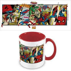 SPIDERMAN - Comics - Mug IntÃ©rieur ColorÃ© 325ml