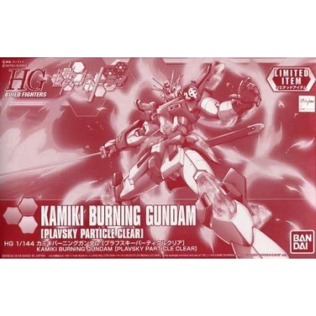 GUNDAM - HG 1/144 Kamiki Burning Gundam (Plavsky Particle) - Model Kit