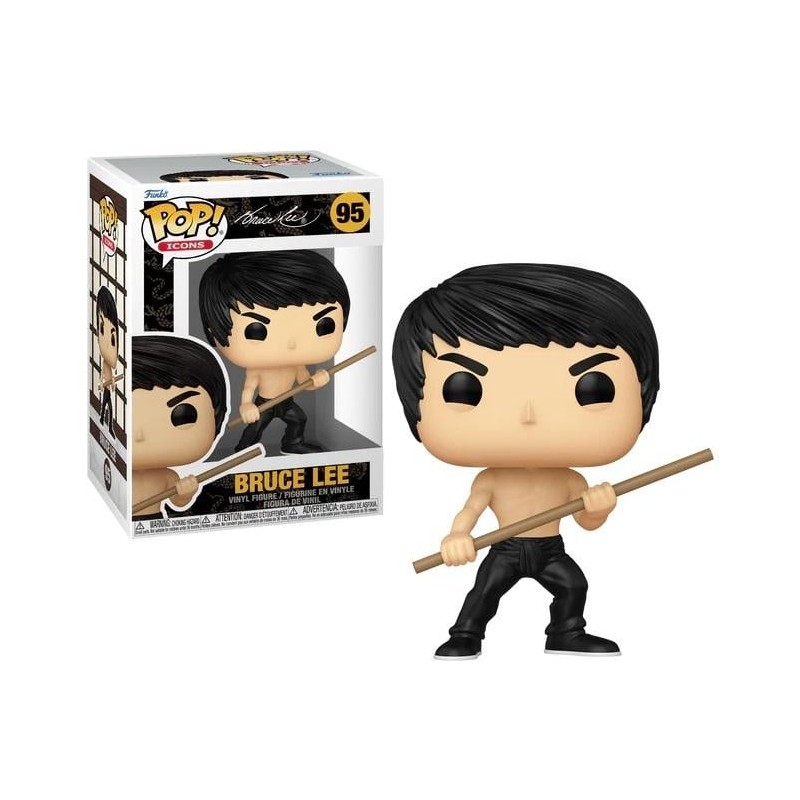 POP Icons NÂ° 95 - Bruce Lee (With Bo Staff)