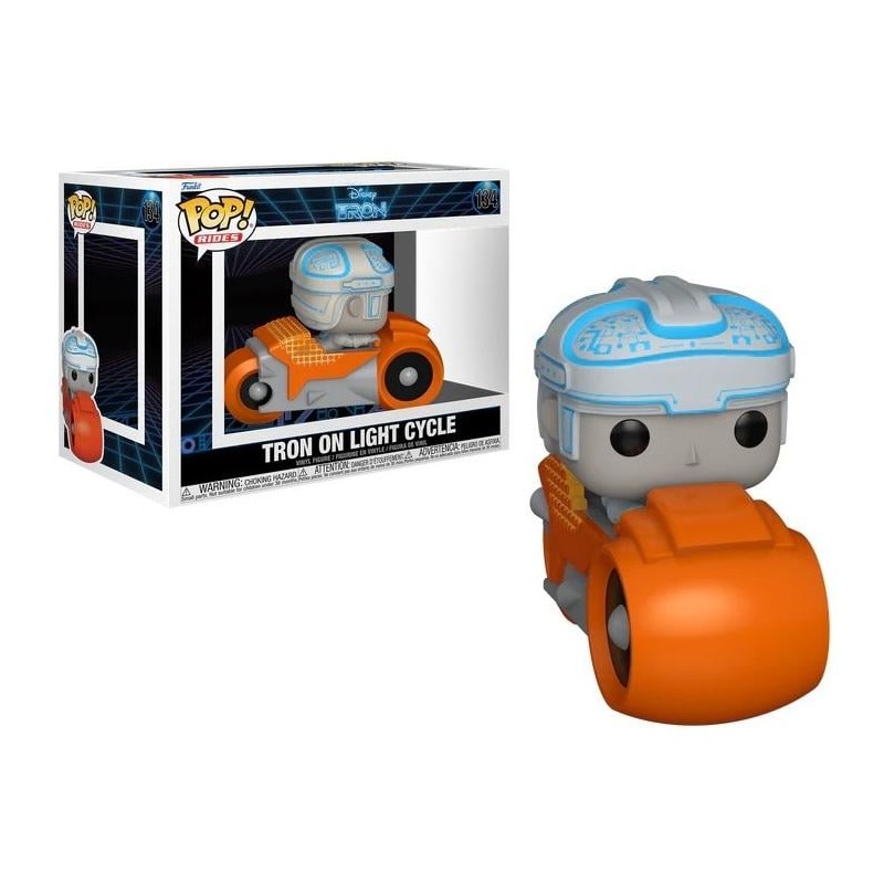 TRON (1982) - POP Ride NÂ° 134 - Tron on Light Cycle