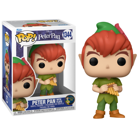 PETER PAN "70EME ANNIVERSAIRE" - POP NÂ° 1344 - Peter avec Flute
