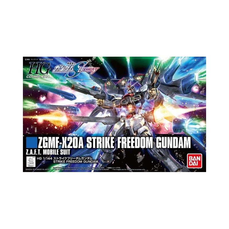 GUNDAM - Model Kit - High Grade - Strike Freedom Gundam - 1/144