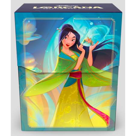 BOITE DE RANGEMENT MULAN - LORCANA SET 9 - FABULEUX