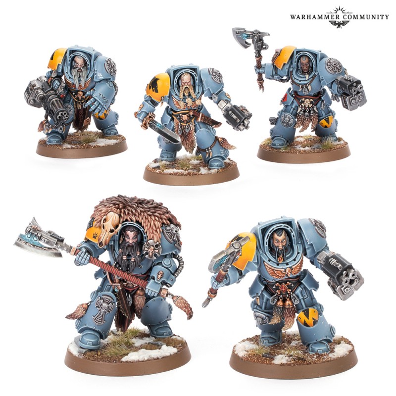 SPACE WOLVES: TERMINATORS GARDES LOUPS