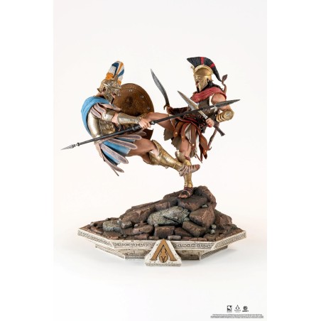 ASSASSIN'S CREED - Alexios "Spartan Kick" - Statuette Diorama 1/6 40cm