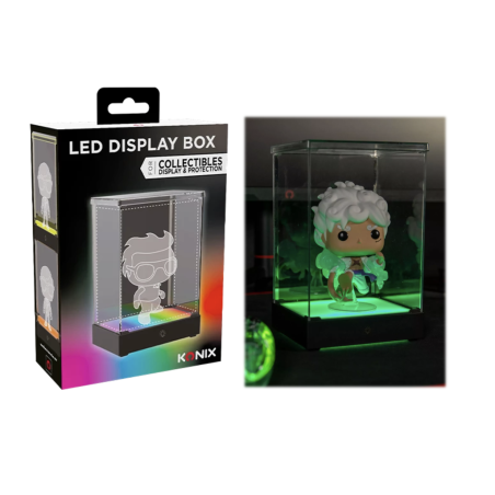 LED DISPLAY BOX - Vitrine en Acrilyc Lumineuse - 8 Modes d'Ã©clairage