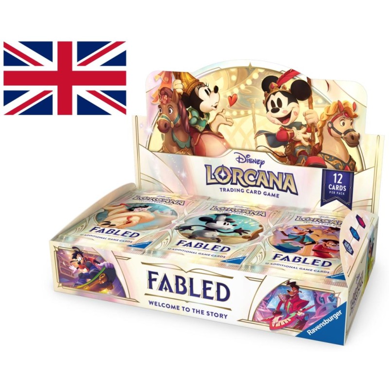 DISNEY - Lorcana - Trading Cards Boite de 24 Boosters Chapitre 9 - EN