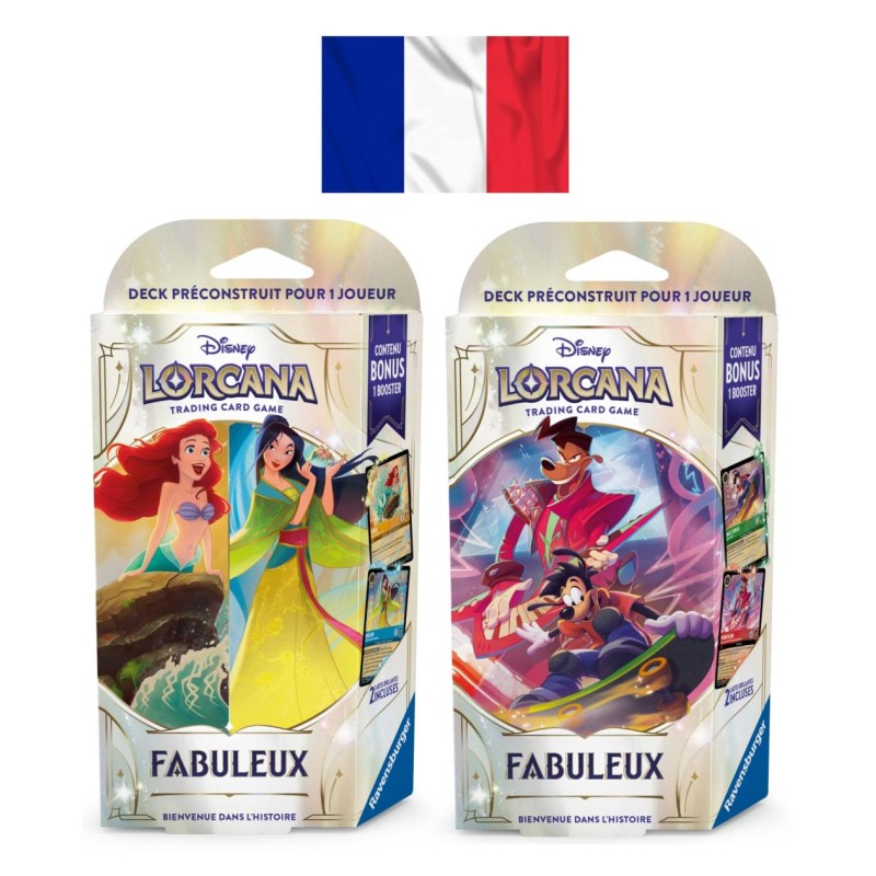 DISNEY - Lorcana - Trading Cards Boite de 8 Starters Chapitre 9 - FR