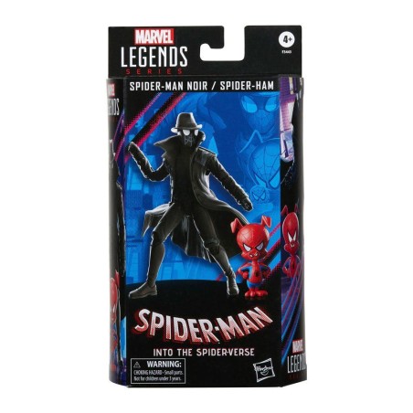 SPIDER-MAN -Spider-Man Noir & Spider-Ham -Pack 2 Figurines Legend 15cm