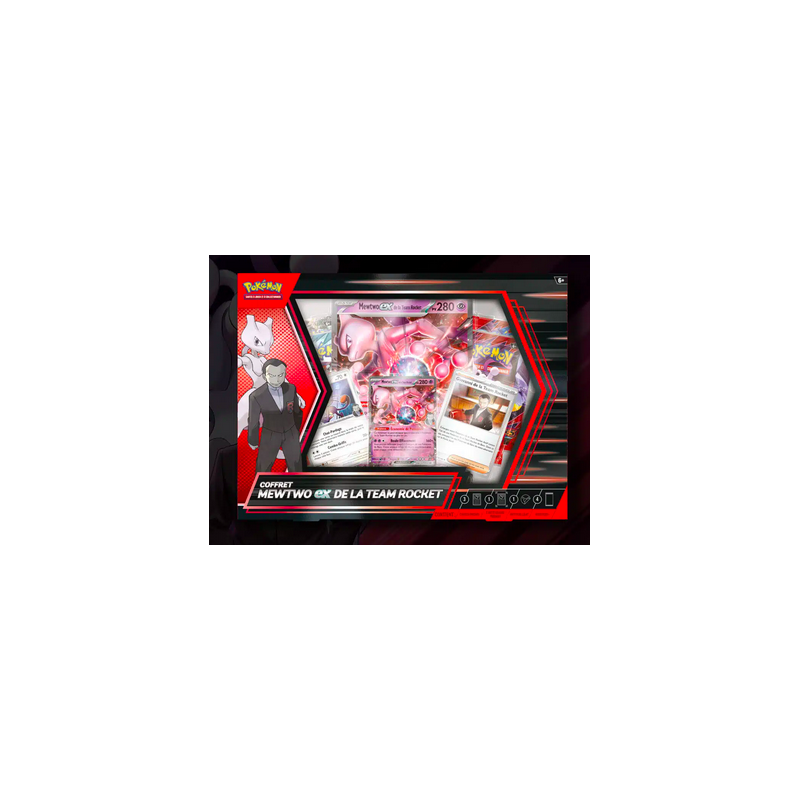 COFFRET MEWTOW EX DE LA TEAM ROCKET