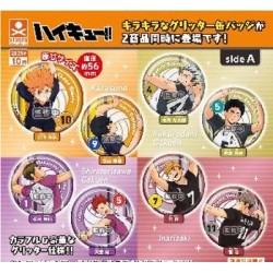 GASHAPON - HAIKYUU Tin Badge Side A (40 Capsule 65mm)
