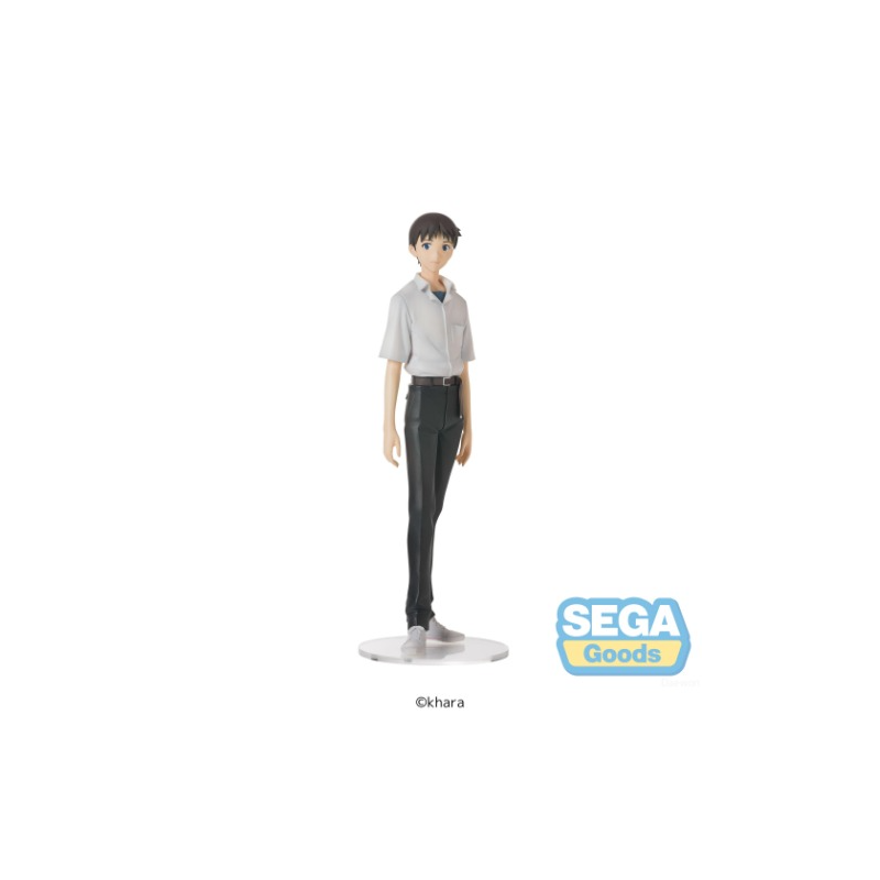 EVANGELION - Shinji Ikari Uniform Ver - High Premium Figurine 22cm