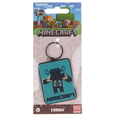 MINECRAFT - Buffalo - Rubber Keychain