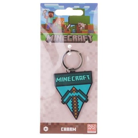 MINECRAFT - Axis - Rubber Keychain