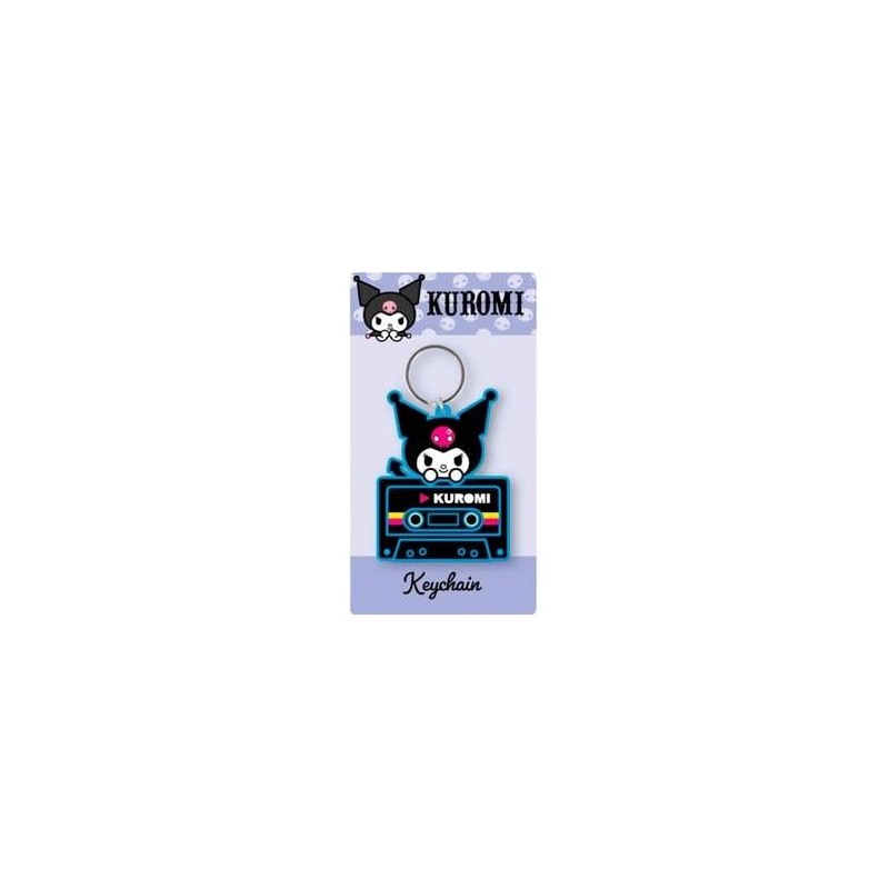KUROMI - Bleu - Porte-clÃ©s en Caoutchou
