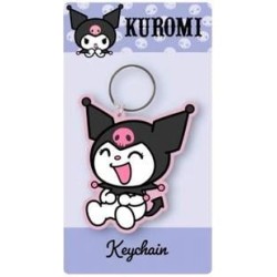 KUROMI - Pink - Rubber Keychain