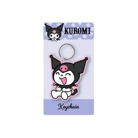 KUROMI - Pink - Rubber Keychain