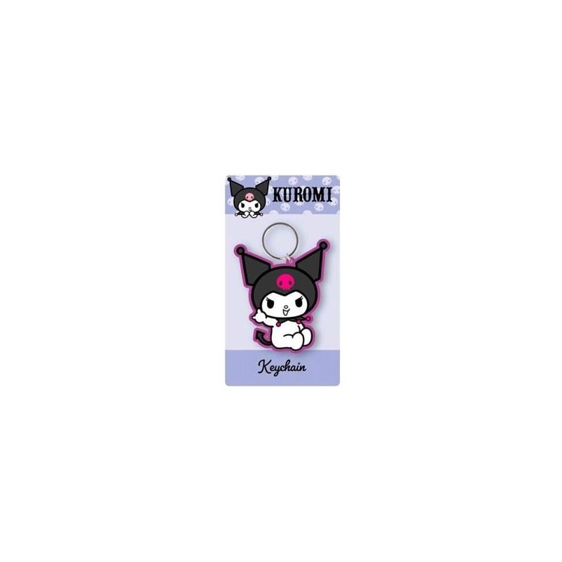 KUROMI - Violet - Porte-clÃ©s en Caoutchou