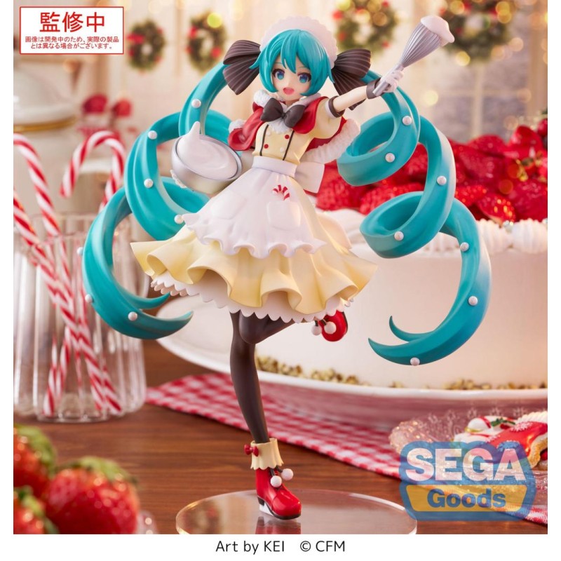 HATSUNE MIKU - Hatsune Miku "Christmas 2025" - Figurine Luminasta 20cm