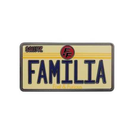 FAST & FURIOUS - Familia License Plate - Pin's Edition LimitÃ©e