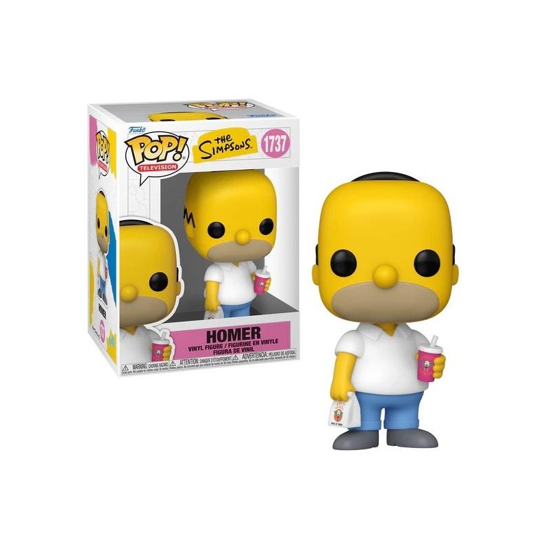 LES SIMPSONS - POP TV NÂ° 1737 - Homer (Krusty Burger)