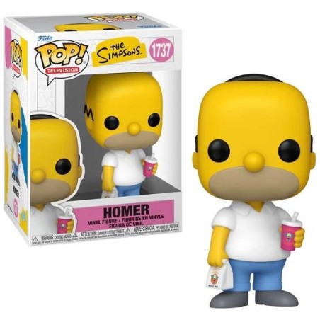 LES SIMPSONS - POP TV NÂ° 1737 - Homer (Krusty Burger)