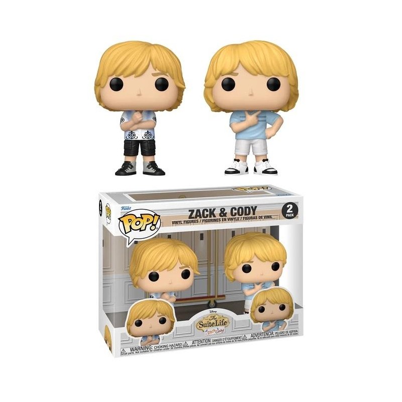 LA VIE DE PALACE DE ZACK ET CODY - POP Disney - 2 Pack Zack & Cody