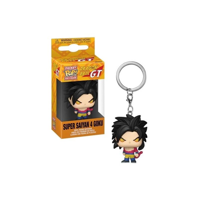 DRAGON BALL GT - Pocket Pop Keychain - SS4 Goku