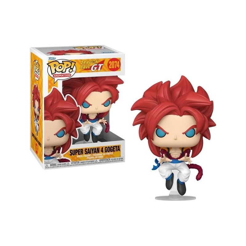 DRAGON BALL GT - POP Animation NÂ° 2074 - SS4 Gogeta avec Chase (GW)