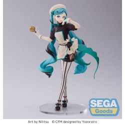 HATSUNE MIKU - Bitter Patissier - Figurine Luminasta 21cm