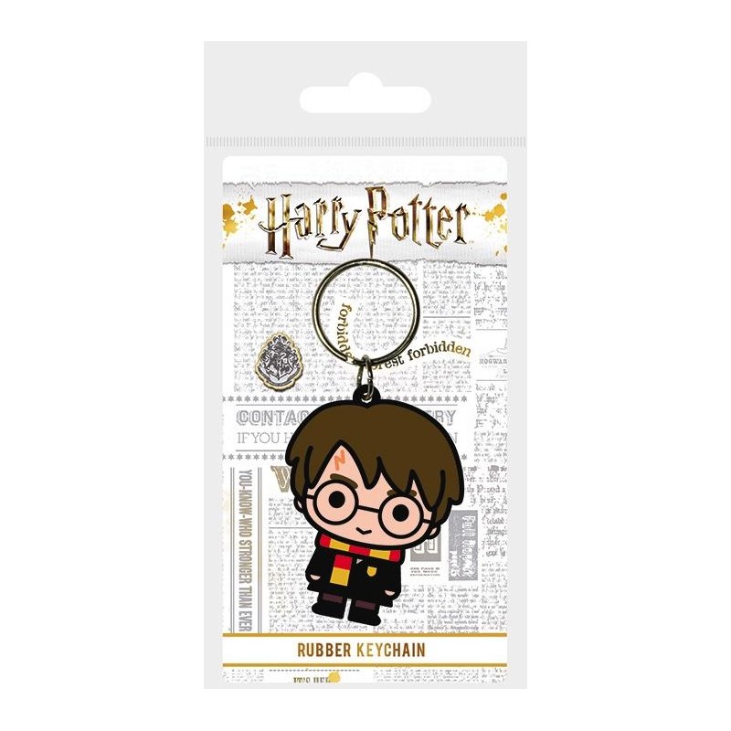 HARRY POTTER - Rubber Keychain - Harry Chibi